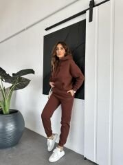 Kahve Kapşonlu Marka Model Takım