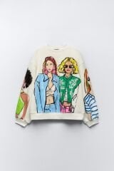 Kız Detay Premium Sweatshirt